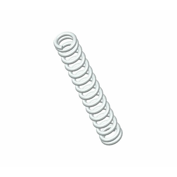 Zoro Approved Supplier Compression Spring, O= .125, L= .84, W= .022 G009976204